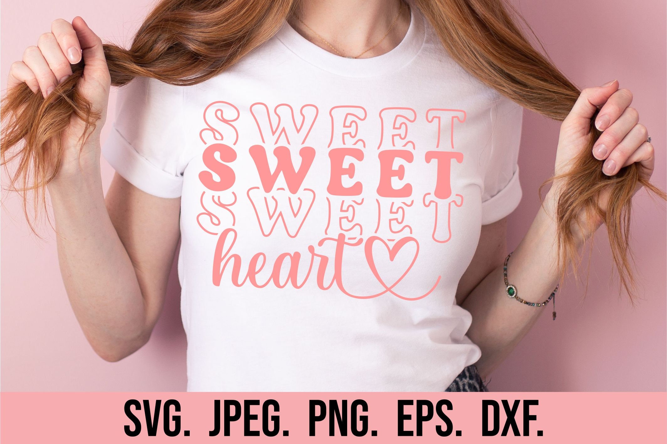 Sweet Heart SVG - Instant Download - Cricut Cut File - Silhouette ...