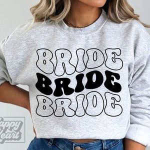 Retro Braut SVG - Bride to Be Design - Bachelorette SVG - Ich sagte ja - Cricut Schnitt Datei - Verlobung png - Zukünftige Frau Shirt - Verlobte SVG