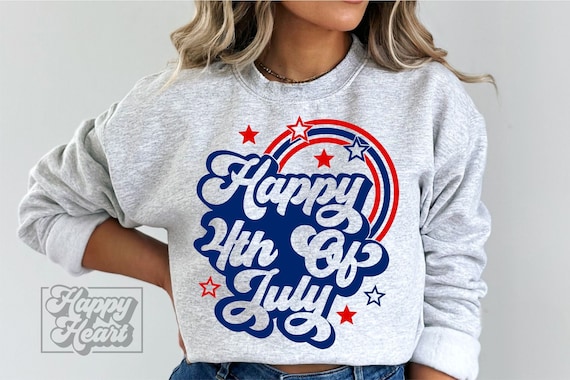 Happy 4th Of July SVG - Fourth Of July - American png - Cricut File - Instant Download - USA Flag - Independence Day svg - Stars and Stripes