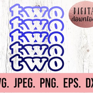 2. Geburtstag Junge Shirt SVG - Sofortiger Download - png jpeg - Cricut Cut Datei - Zweiter Geburtstag Junge svg - Zwei Schichten Geburtstag Clipart