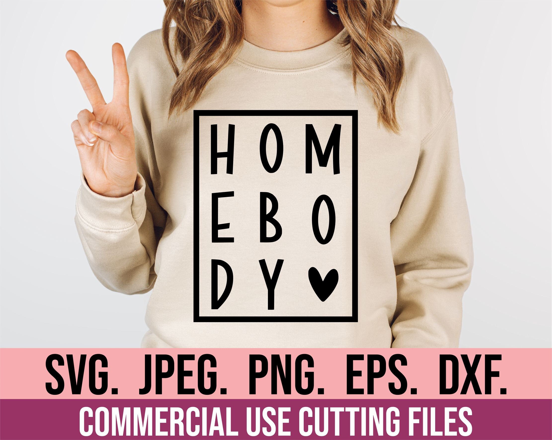 Homebody SVG - Introvert - Homebody Clipart - Homebody PNG - Cricut Cut ...