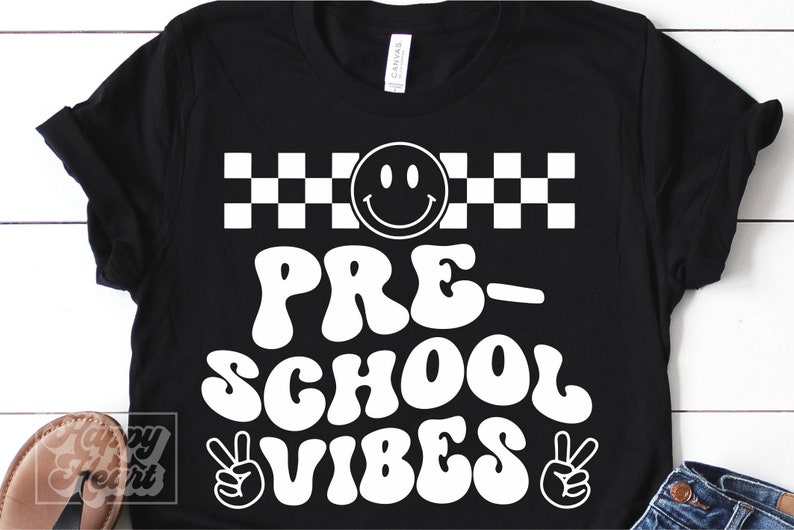 Preschool Vibes SVG - Instant Download - Cricut Cut File - Back to ...