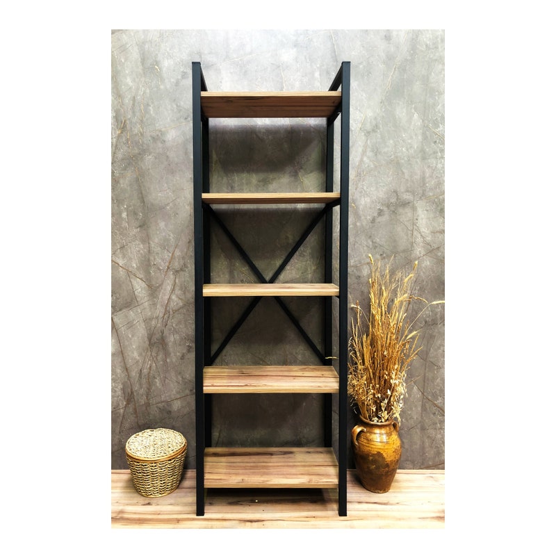 Iron Bookshelves Etsy