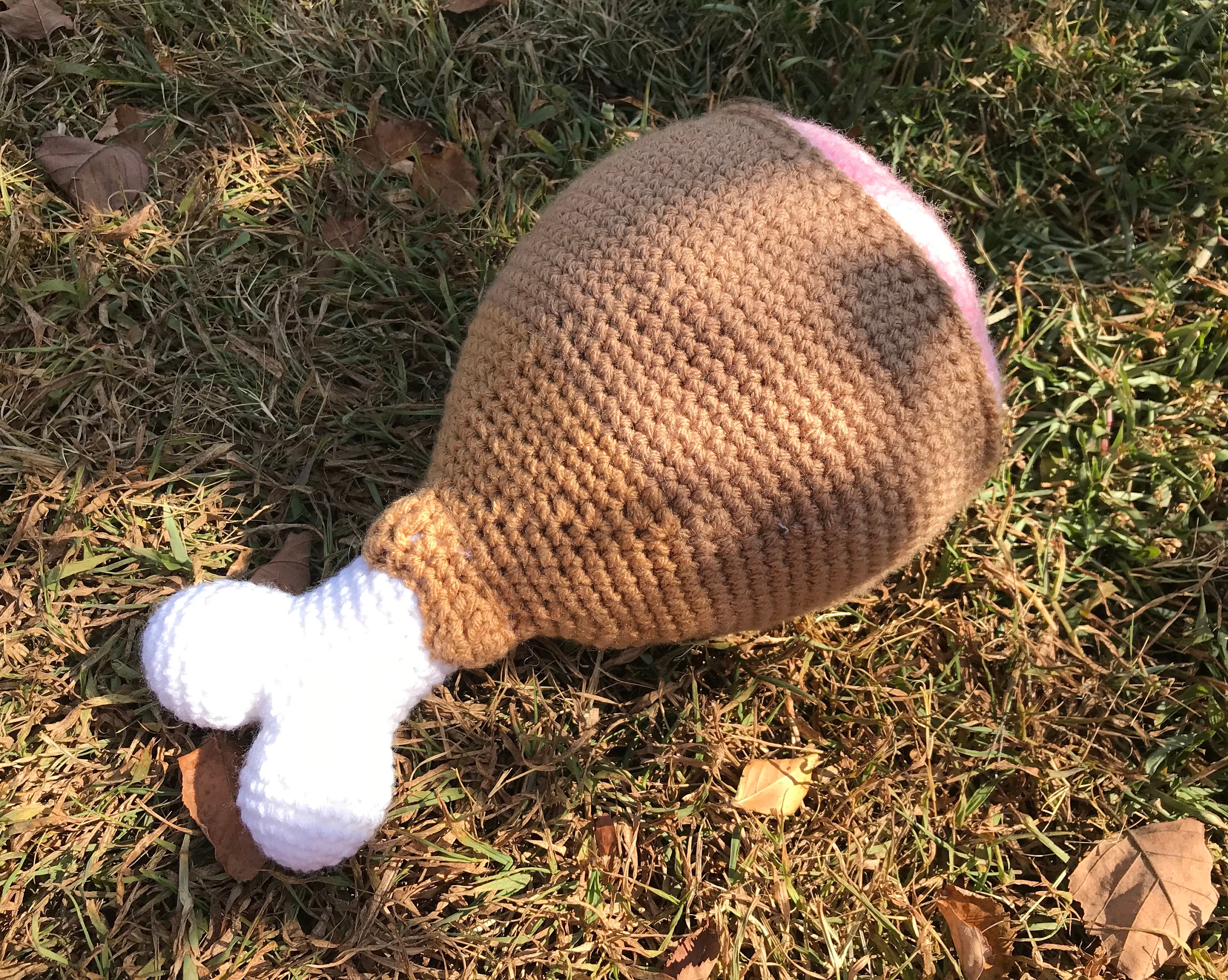 39 Turkey Crochet Patterns for Festive Thanksgiving Decorations 4 Turkey Leg Crochet