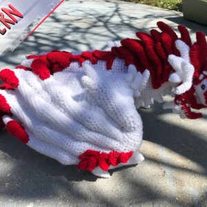 Plated Wyvern Crochet Pattern image 9