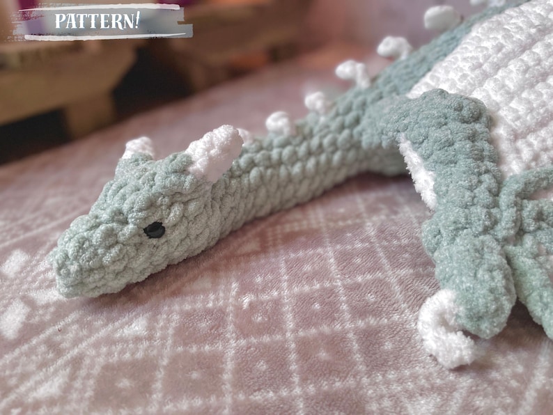 Mama Dragon Crochet Pattern image 4