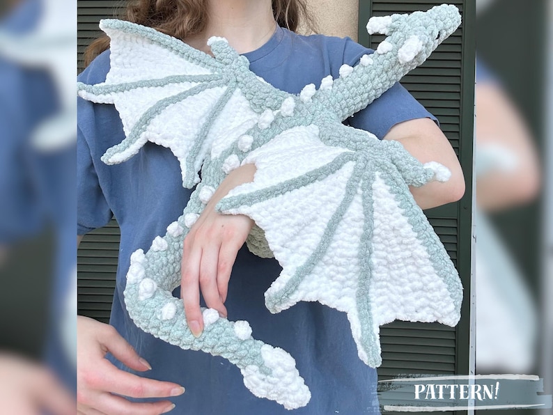 Mama Dragon Crochet Pattern image 6