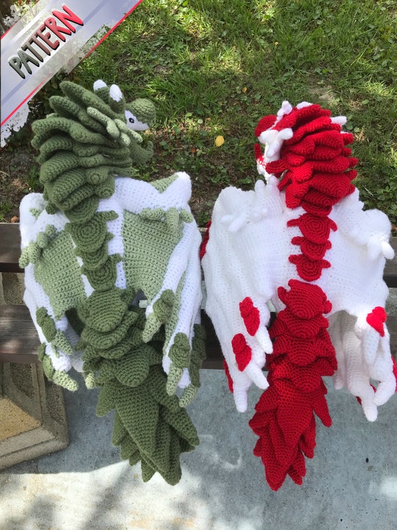 Plated Wyvern Crochet Pattern - Etsy
