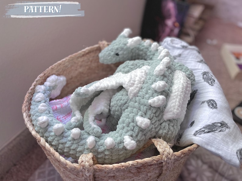 Mama Dragon Crochet Pattern image 5