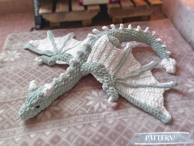 Mama Dragon Crochet Pattern image 3