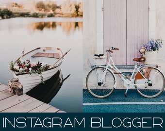 15 Instagram Blogger Lightroom Mobile & Desktop Presets | Boho, Wedding, Spring, Autumn, Instagram Filters