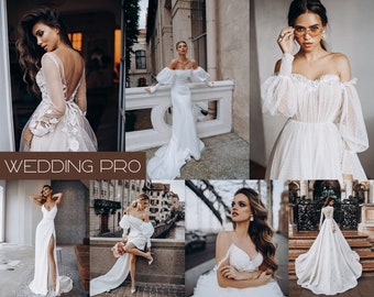 15 WEDDING PRO Lightroom Mobile & Desktop Presets • Portrait • Beauty Editing für Fashion Blogger • Hochzeit Presets für Paarfotografie