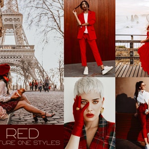 15 Red Capture One Styles • JPEG Vintage Presets • Bride Presets for Desktop • Warm Presets • Wedding Presets • Earth Tones Style • vsco