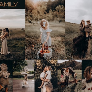 15 FamilyLightroom Mobile & Desktop Presets • Bright Preset • Warm Preset • Mother preset • Mommy Preset • Newborn baby preset • cozy home