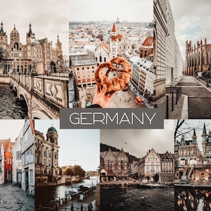 15 NIEMCY Krajobraz Lightroom Mobilne i stacjonarne Presety • Architektura • Podróże Presety • Filtr Blogger • Filtr Instagram • Influencer