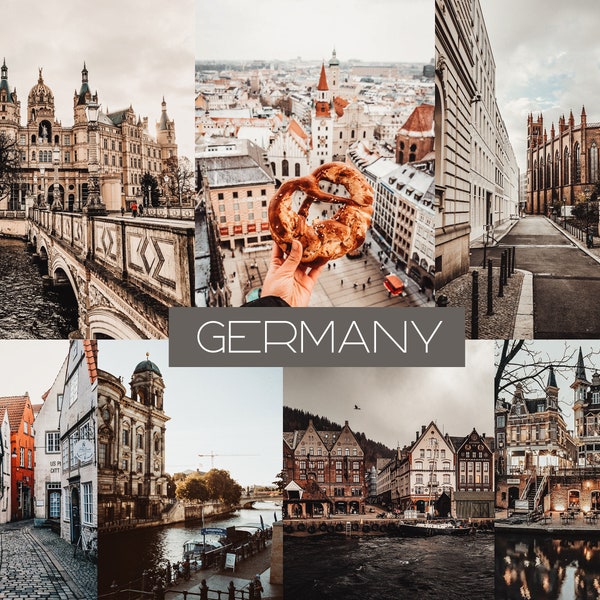 15 GERMANY Landscape Lightroom Mobile & Desktop Presets • Architektur • Reise Presets • Blogger Filter • Instagram Filter • Influencer