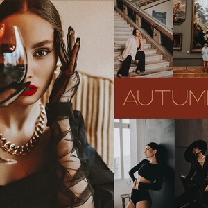 15 Autumn Lightroom Mobile and Desktop Presets • Creamy presets • Orange Warm Filter • wedding presets • Moody presets • VSCO • brown preset