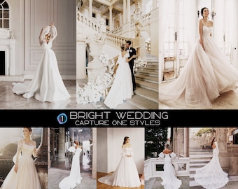 15 Bright Wedding Capture One Styles • JPEG Vintage Presets • Bride Presets for Desktop • Dark Presets • Wedding Presets • Earth Tones Style