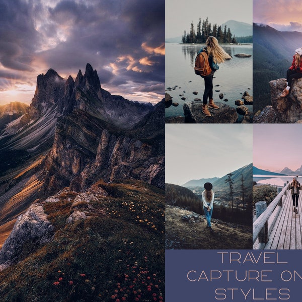 15 Travel Capture One Styles • Outdoor Landscape • Best Preset • Instagram filter • Wedding Presets • Travel Preset • vsco • Bright • Sunset