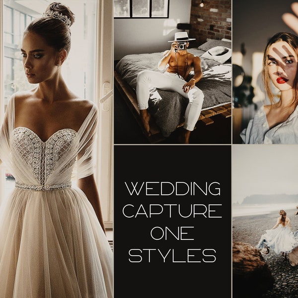 15 Wedding Capture One Styles • JPEG Vintage Presets • Bride Presets for Desktop • Dark Presets • Wedding Presets • Earth Tones Style • vsco