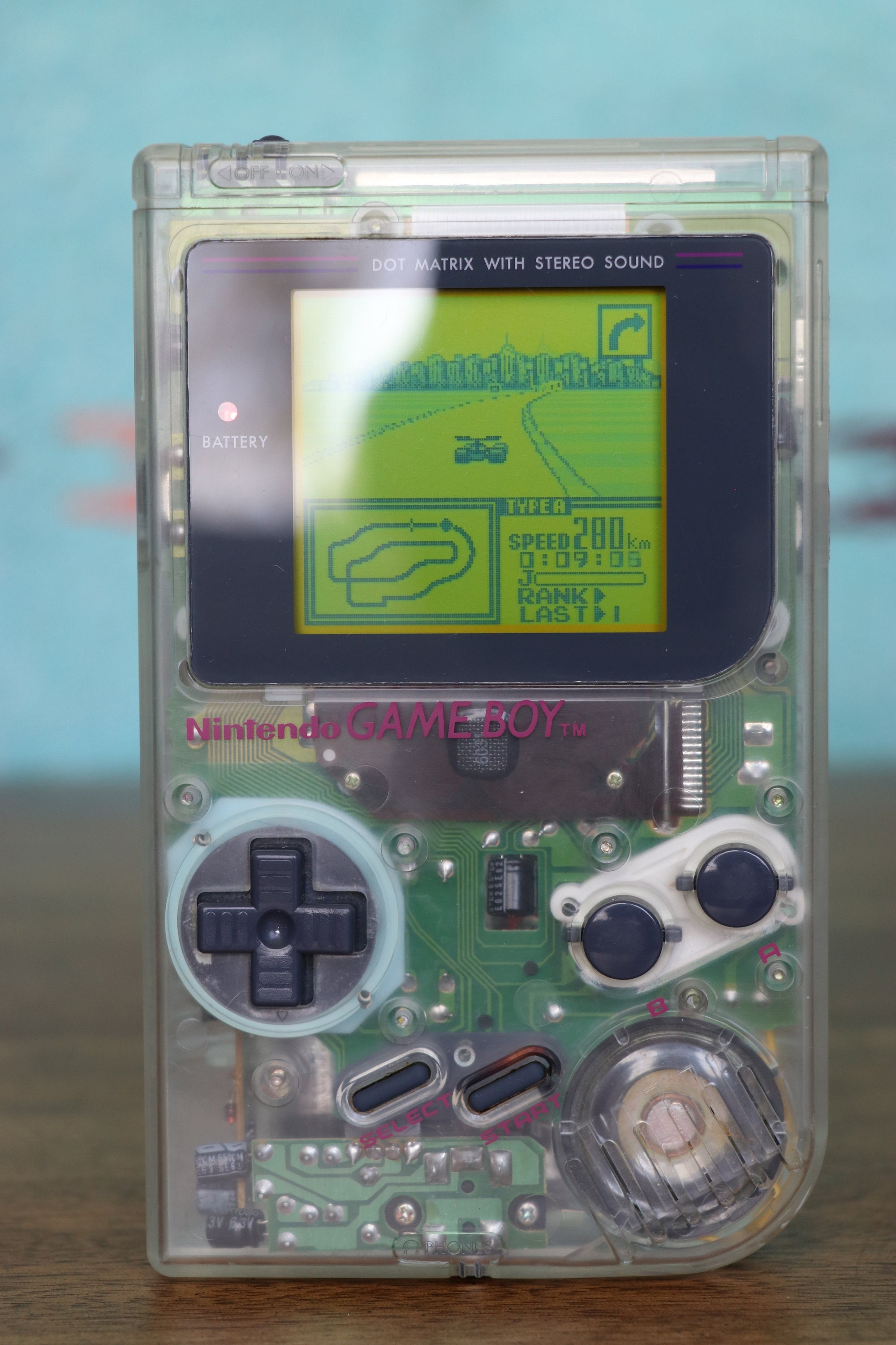 Retro Nintendo Game Boy Original 1989 Clear Edition DMG 01 Etsy
