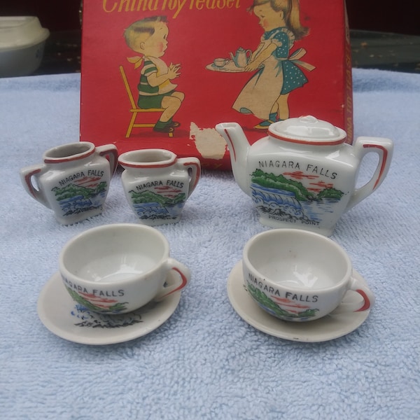 Toy Tea Set Etsy