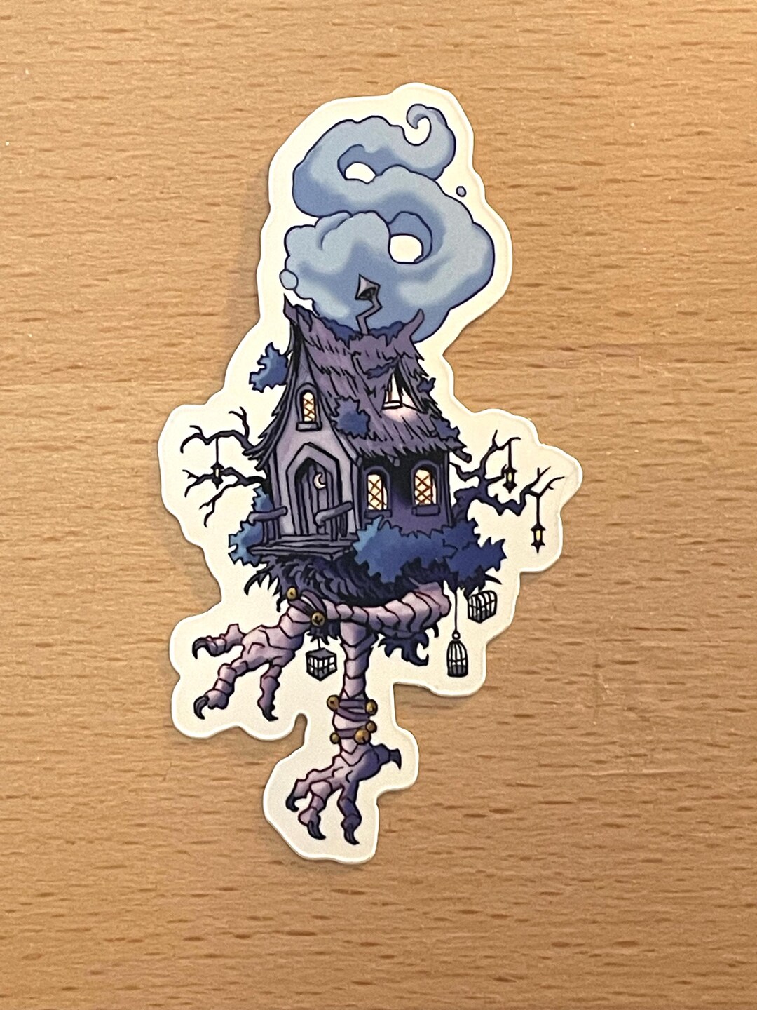 Baba Yaga Sticker - Etsy