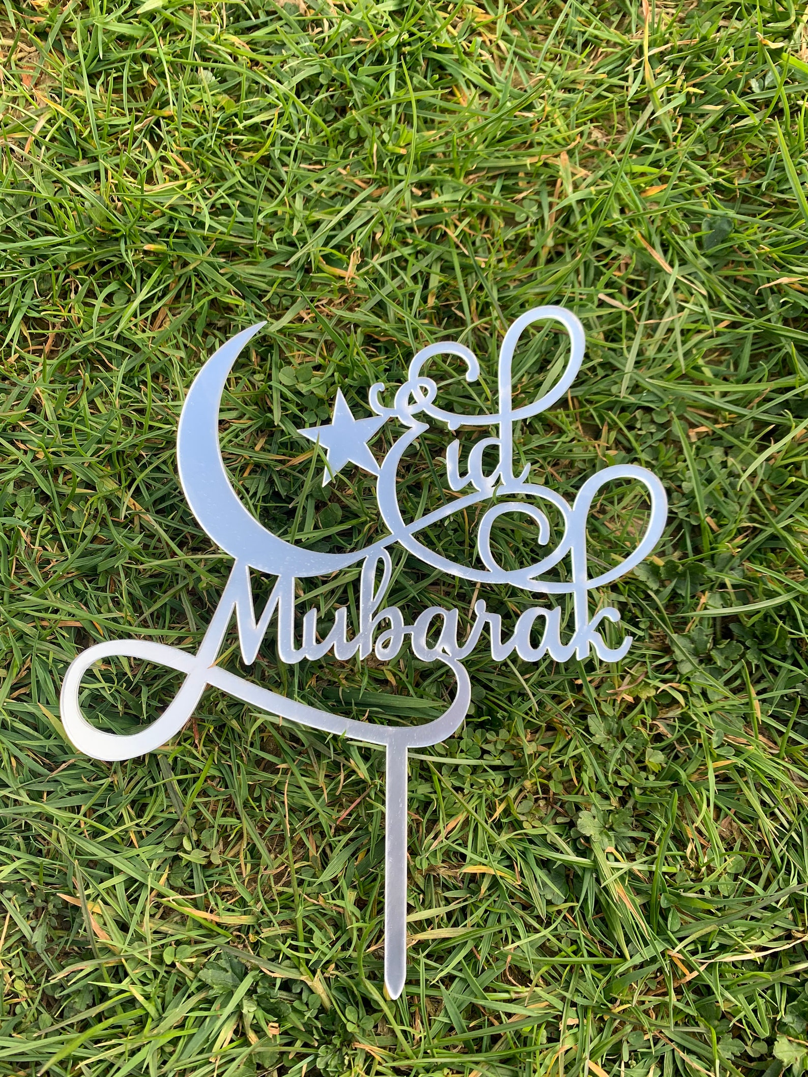 ramadan mubarak cake topper