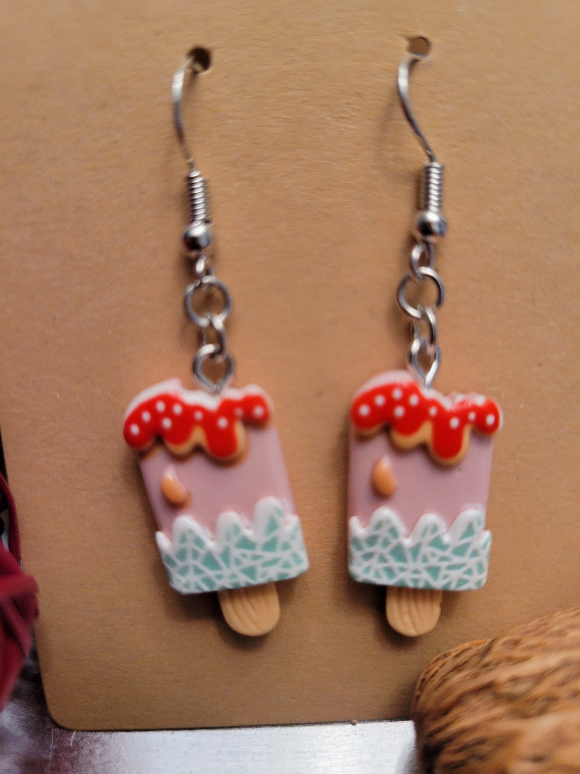 Ice Cream Earrings Etsy