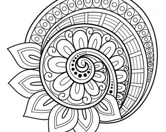 Mandala Colouring Pages