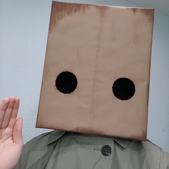 Little Nightmares 2 Mono Cosplay Mask/Head &amp; Key | Etsy