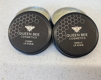 Natural Sugar Lip Scrub, Organic Coconut & Jojoba Oil