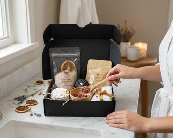 Honey Skincare Pamper Gift Box, Natural Bath & Body, Mother's Day Gift