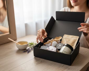Spa Gift For Her, Pamper Hamper, handmade aromatherapy spa gift box, pamper gift, gift for her