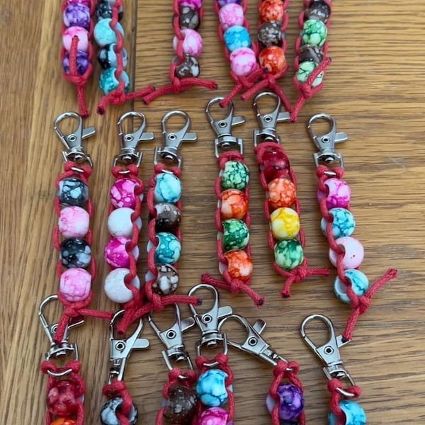 Fiddle Bead Keyring Autism Anxiety