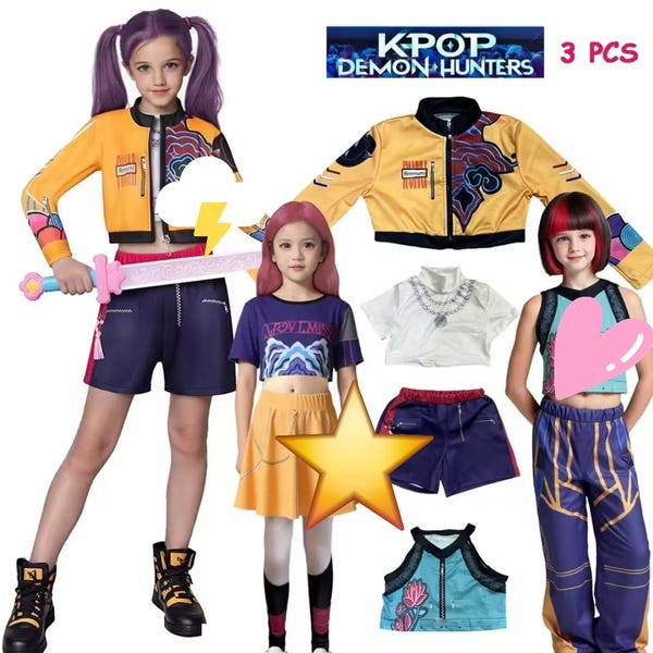 Rumi Kpop Demon Hunters Costume Etsy UK