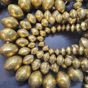 Gold Tuareg Beads