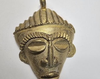 African Mask Pendant