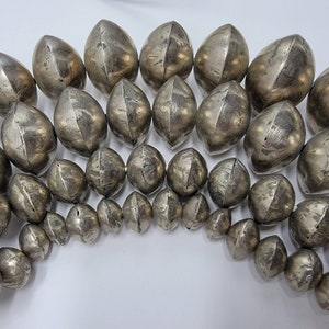Sliver Tuareg  Beads