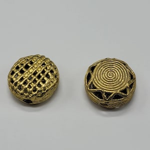 Ashanti Brass Beads, Ashanti Metal Beads