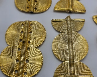 Gilded Brass Beads Pendant