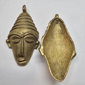 African Mask Pendant