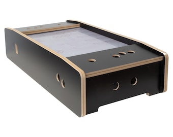 Kit de paquete plano de gabinete arcade para cócteles de mesa de 21,5" para 2 jugadores - Negro