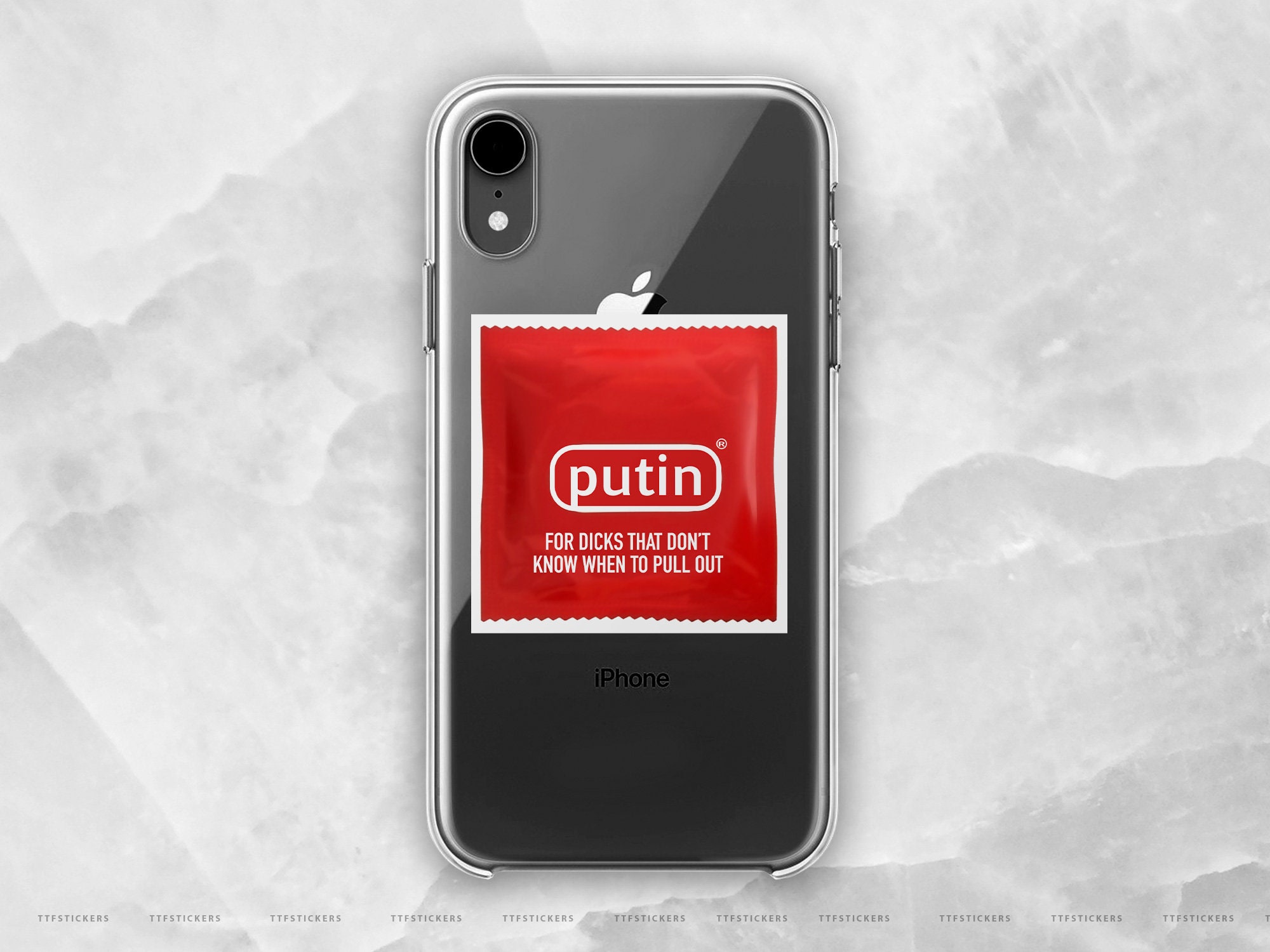 Dick phone sticker foto