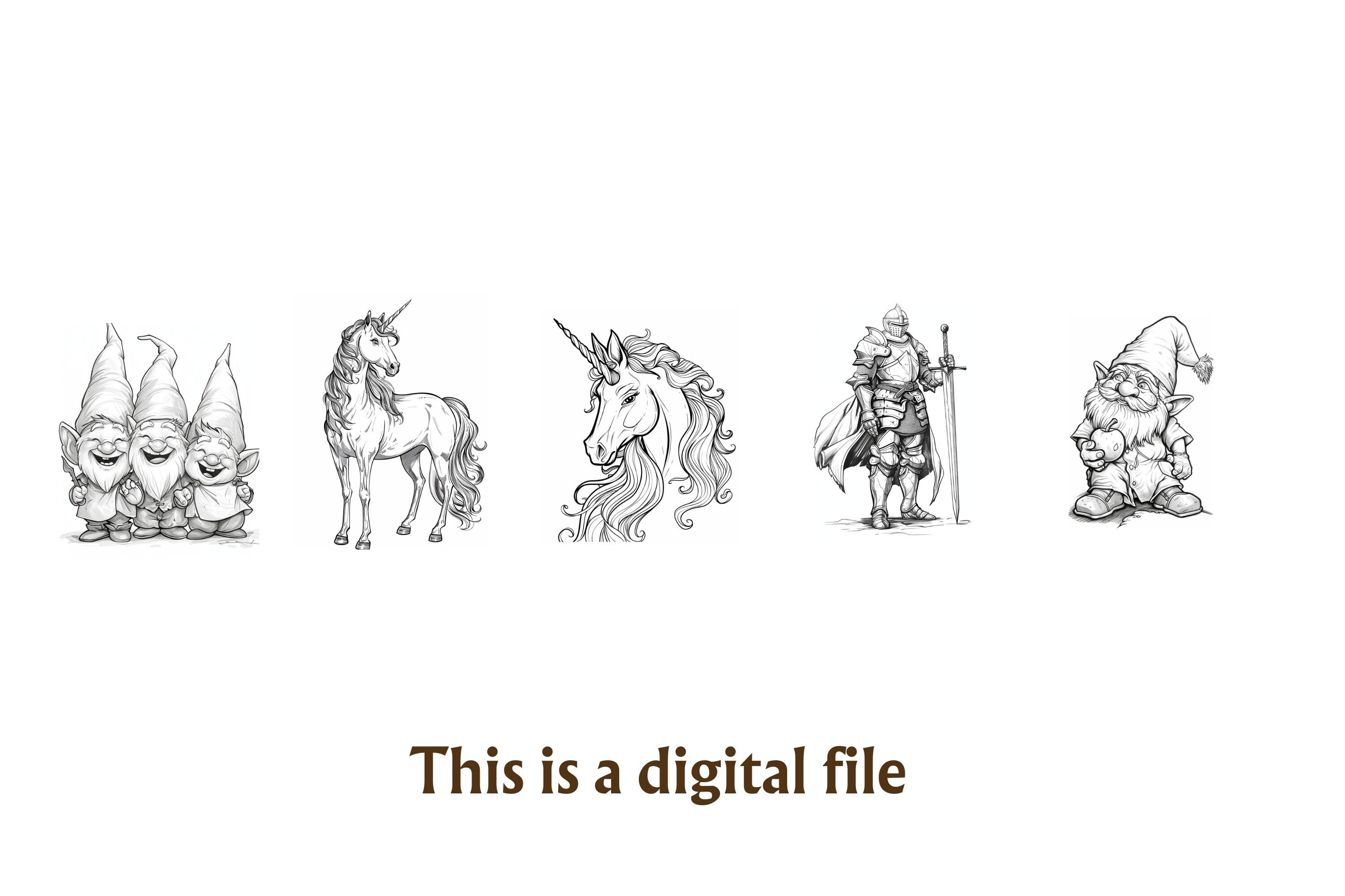 Fairytale Procreate Stamps, Procreate Fairytale, Fairytale Stamps ...