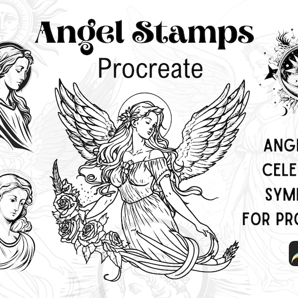 51 timbres d'ange procréer, timbre aile d'ange procréer, timbres procréer, tatouage procréer, icônes religieuses, tatouage d'ange,