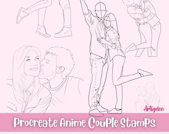 How to draw anime couple poses  anime girl  drawing tutorial  YouTube