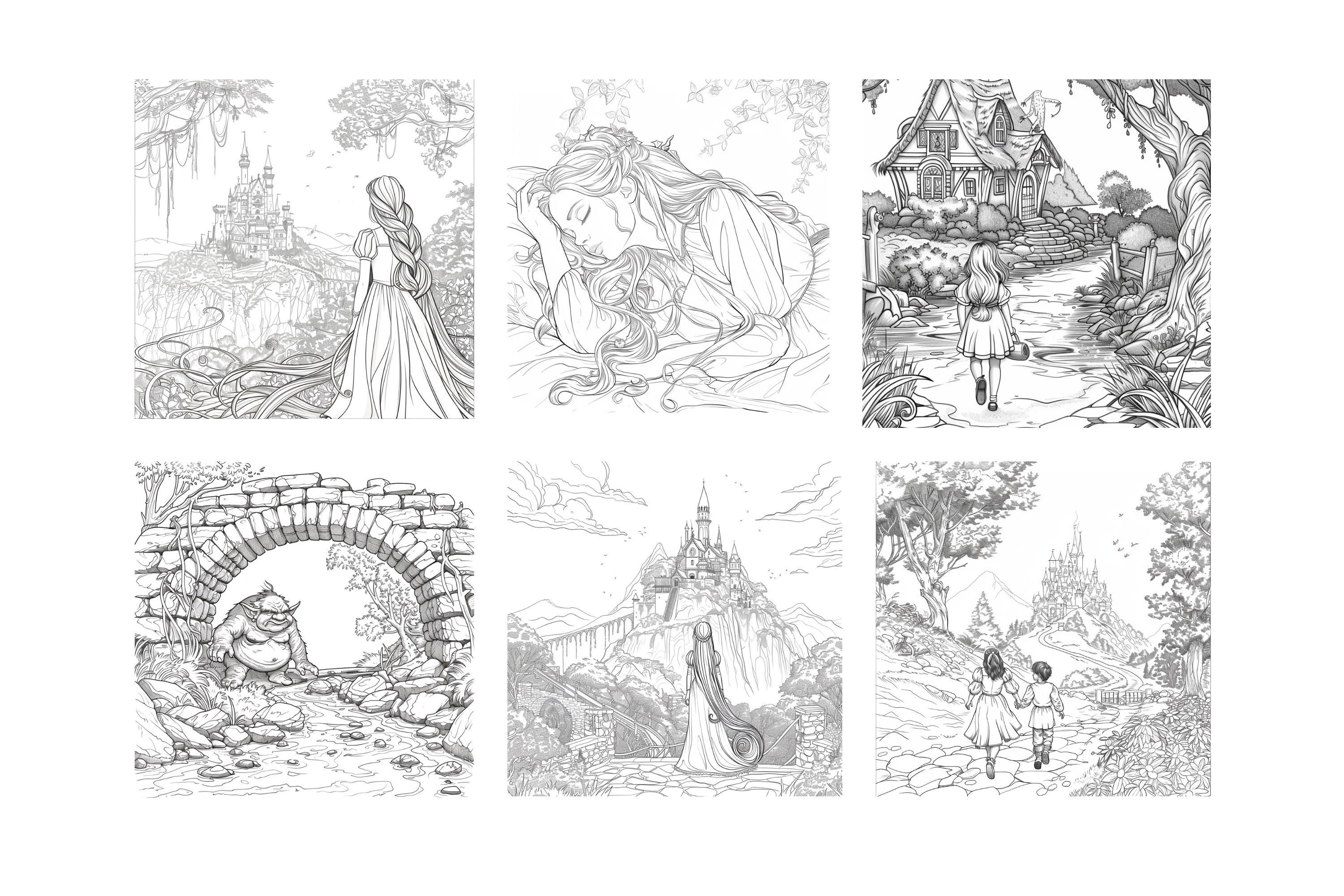 Fairytale Procreate Stamps, Procreate Fairytale, Fairytale Stamps ...