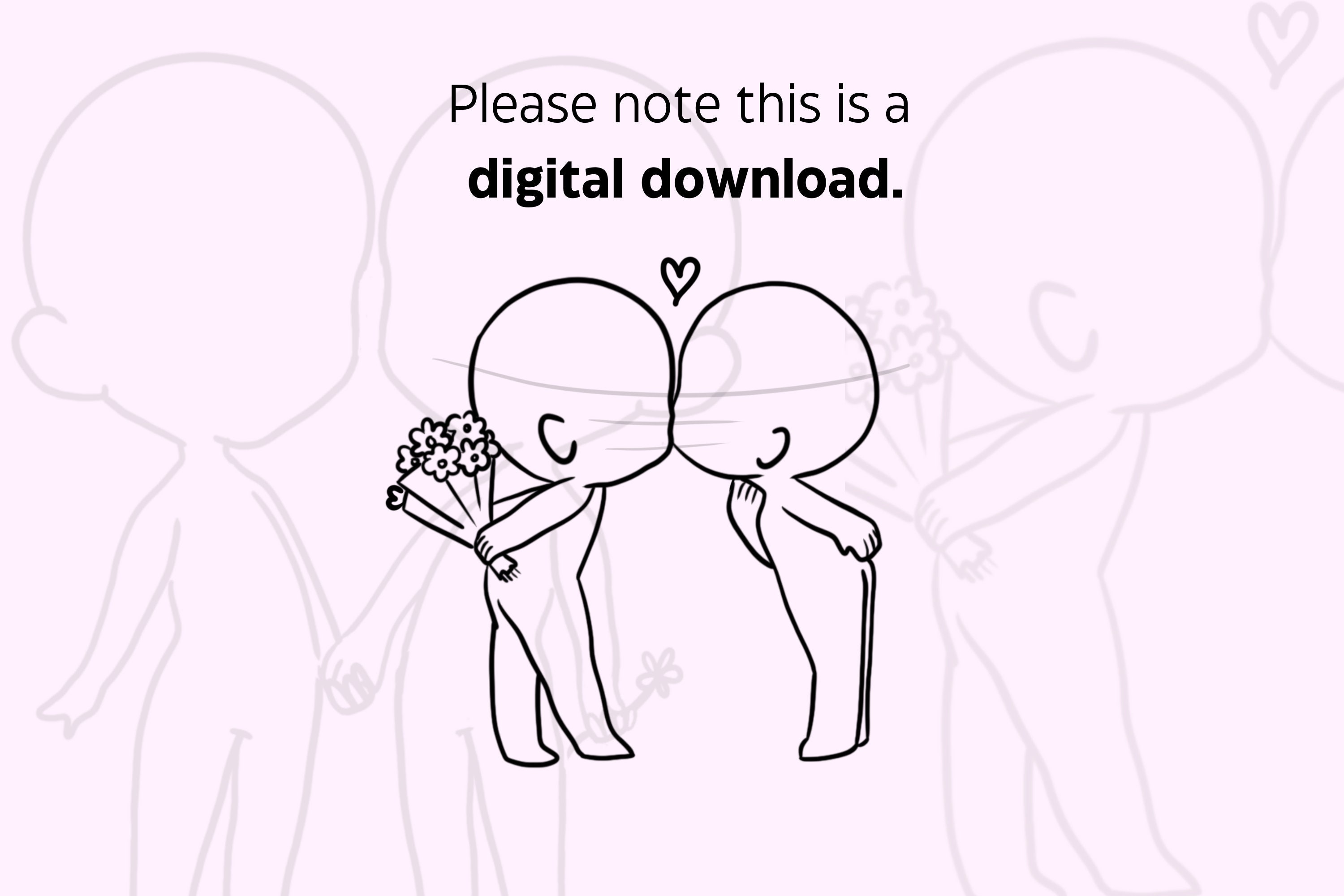 Chibi Body Stamps, Chibi Couple, Chibi Base, Chibi Anime Figure, Chibi