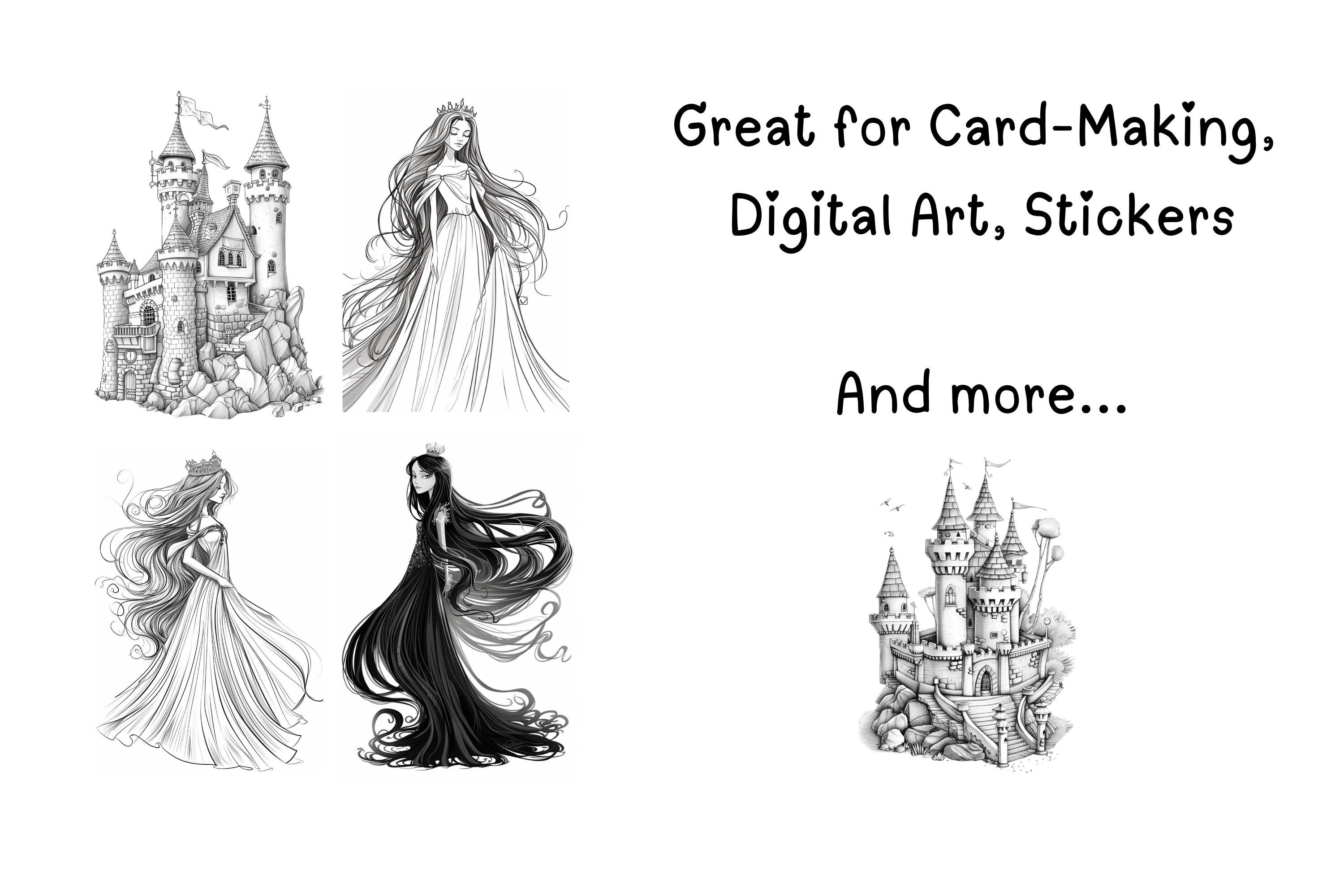 Fairytale Procreate Stamps, Procreate Fairytale, Fairytale Stamps ...